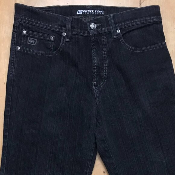 Slim Straight - Black Jeans - Size 32x30 - Picture 6 of 6